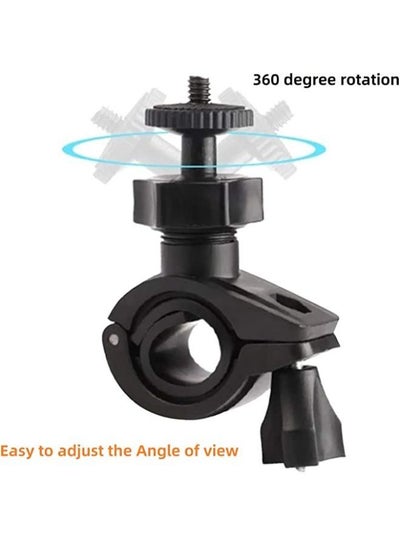 مقود الدراجة جبل حامل قصاصة لكاميرا العمل لبطل 11/10/9 ل Insta360 لكاميرا العمل OSMO/Eken/SJCAM