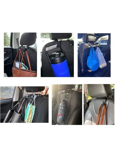 4 قطع خطافات مسند رأس مقعد السيارة للسيارة