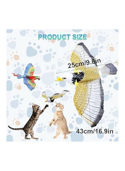 Electronic Simulation Flying Bird Interactive Toys for Cats