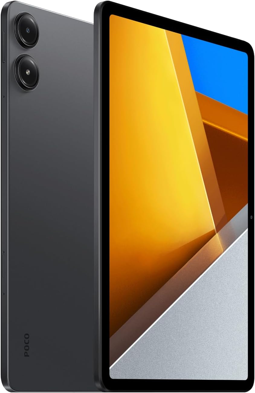 Xiaomi Poco Pad (Grey 8GB RAM, 256 Storage) - 12.1 Inch display | Powerful Snapdragon(r) processor | 33W fast charging | 2-pin charger | 1 year manufacturer warranty