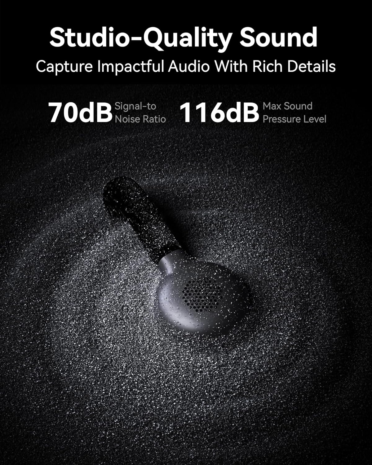Hollyland Lark M2S Ultimate Combo (Camera RX+Lightning RX+Type-C RX) Wireless Lavalier Microphone for iPhone/Camera/Android/PC, Compact Mic, Titanium Clip, Noise Cancelling, Vlog