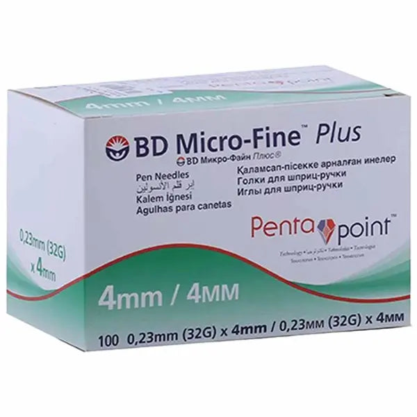 BD MICROFINE PEN NEEDLE 32G*4MM