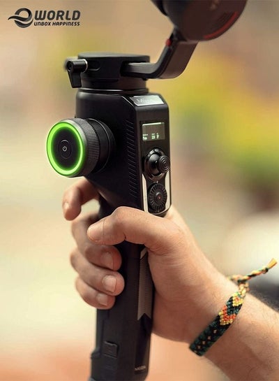 3 Axis Gimbal Stabilizer For Smartphone Vlog Youtuber Live Video Record With Selfie Stick Sport Inception Mode Face Object Tracking Motion Time Lapse