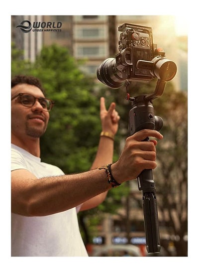3-Axis Gimbal Stabilizer for Smartphone Vlog Youtuber Live Video Record with selfie stick Sport Inception Mode Face Object Tracking Motion Time-Lapse.