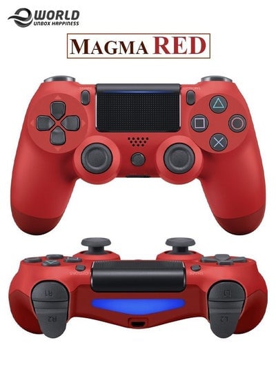 Wireless PS4 Controller Game Pad for Sony PlayStation 4 Console  Replacement Rechargable Controller Joystick with same buttons and Vibration Motor for Best Gaming Experience