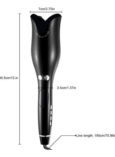 Automatic Iron Hair Curler Roller With Ceramic Rotating Barrel