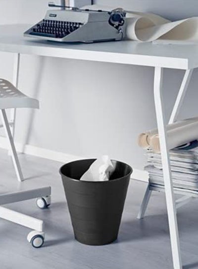 Garden Waste Basket Black