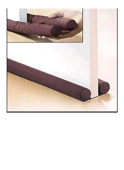 Twin Draft Door Guard Brown