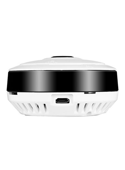 HSY-P6 HD 960P Wireless WiFi IP Indoor Security Camera 360 Degree Fisheye/IR Night Vision/P2P/Motion Detection - US Plug