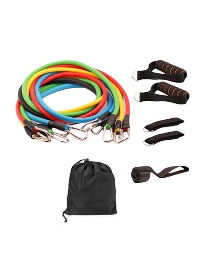 11- Pieces Yoga Stretch Band Set