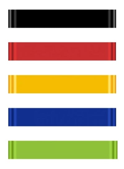 5-Piece Yoga Pilates Resistance Band Set