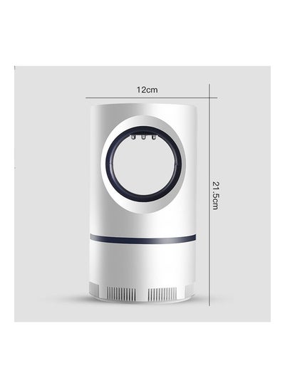 Electric Light Powered Fly Bug Zapper White