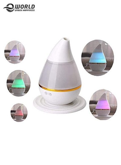 USB Car Humidifier, 250ml Mini Portable Air Purifier with 7 Colors LED Night Light, Quiet Operation, Adjustable Mist Modes for Travel Home Baby Office Car.