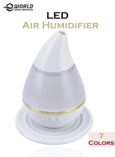 USB Car Humidifier, 250ml Mini Portable Air Purifier with 7 Colors LED Night Light, Quiet Operation, Adjustable Mist Modes for Travel Home Baby Office Car.