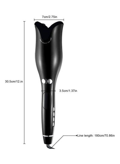 بكرة تجعيد الشعر الأوتوماتيكية مع أسطوانة دوارة من السيراميك