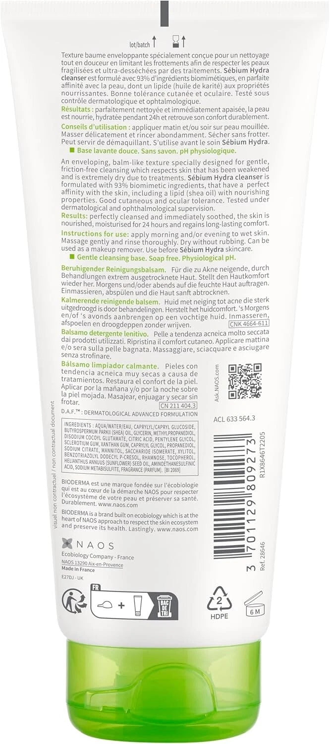 Bioderma Sebium Hydra Cleanser 200Ml (28646)