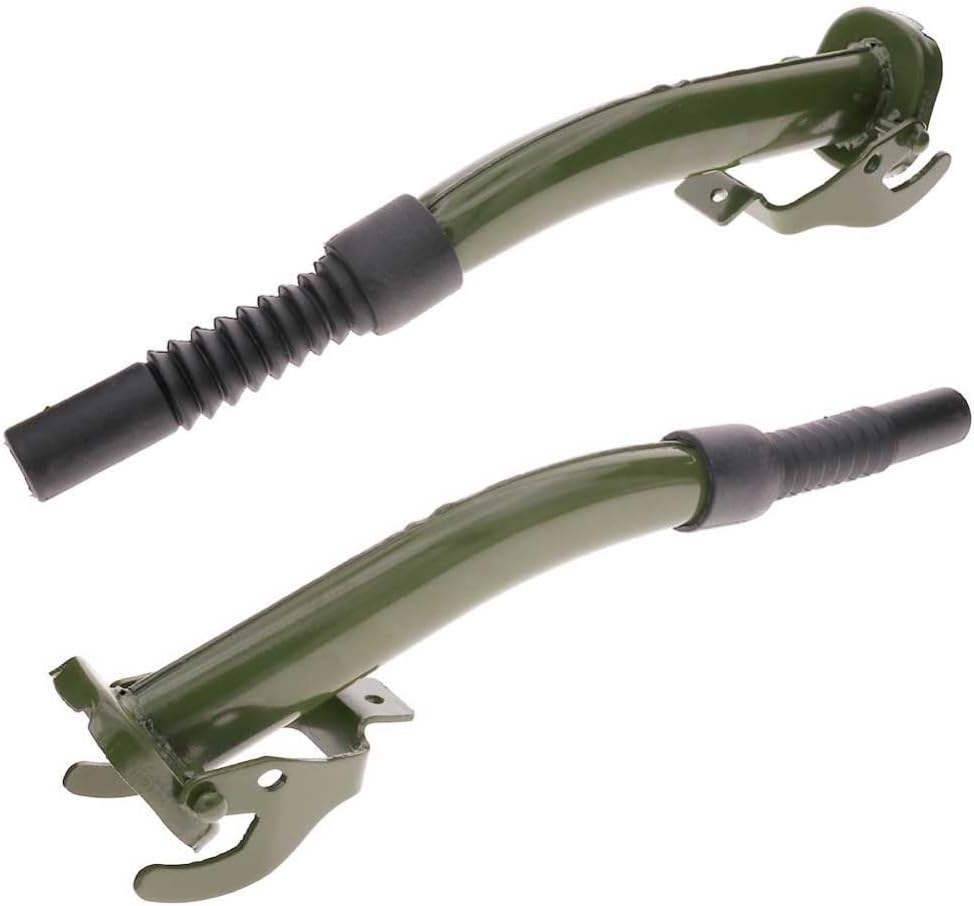 Fuel Canister Outlet Pipe Pourer for Metal Petrol Can Tank Nozzle Metal Nozzle Spout for 5/10/20 L Metal Canister