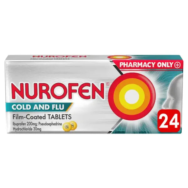 Nurofen Cold & Flu Tab 24S