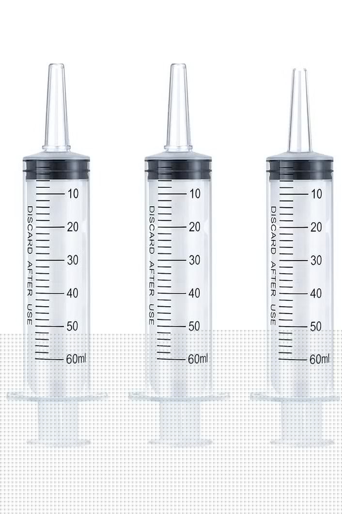Disposable Catheter Tip Syringe 60ML 3PCS