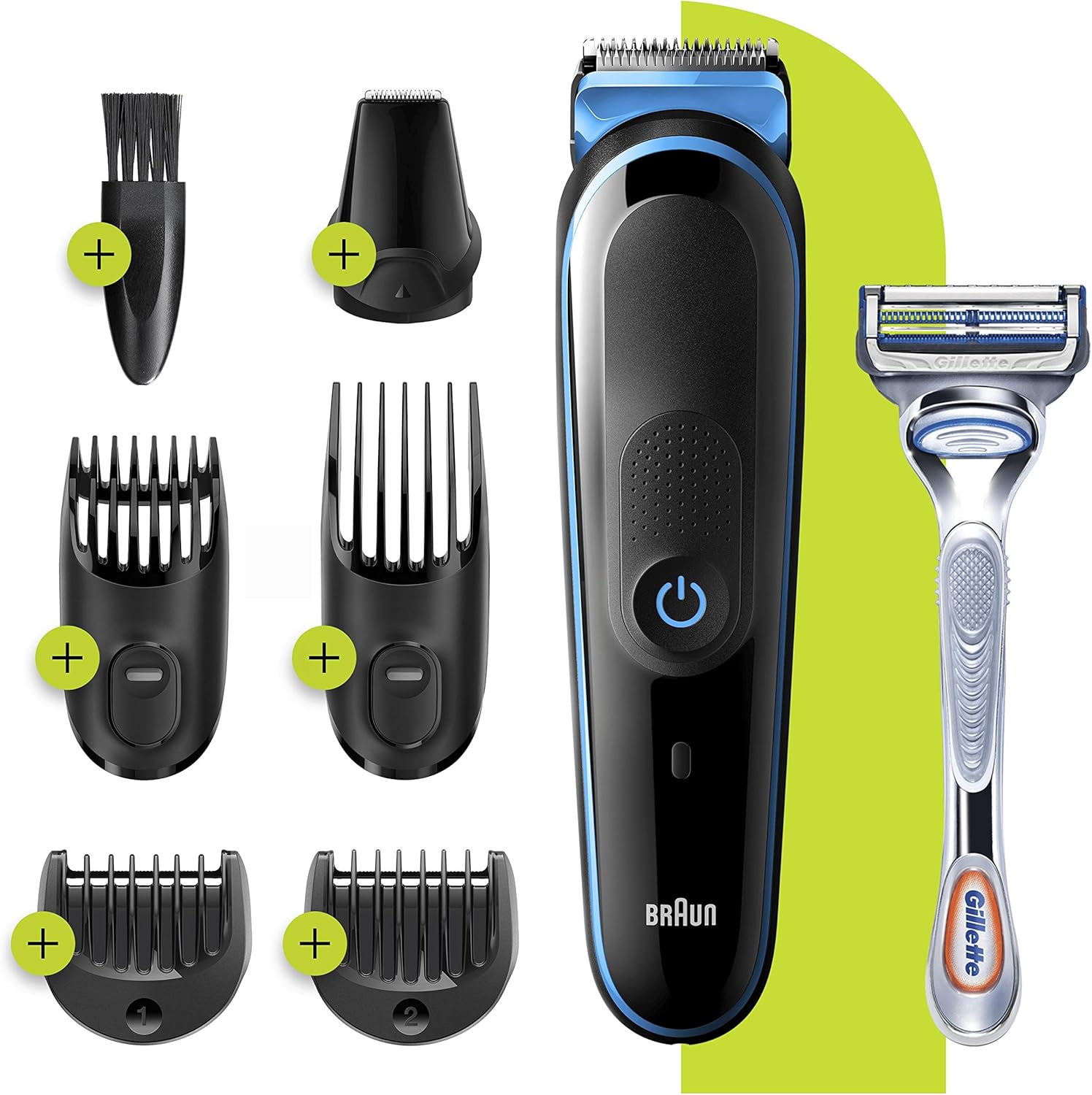 All In One Hair Trimmer Personal Care MGK3242 Black/Blue