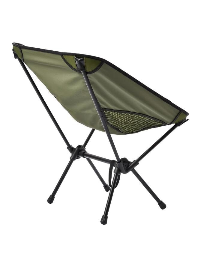 Portable Green Foldable Lawn Chair for Camping and Outdoor Activities