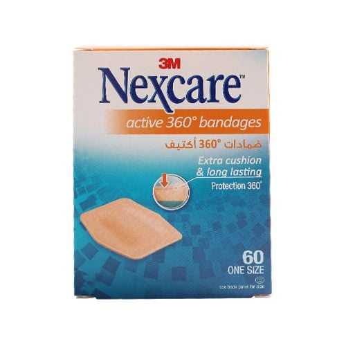 Nexcare Active Bandage 23X28Mm 60'S