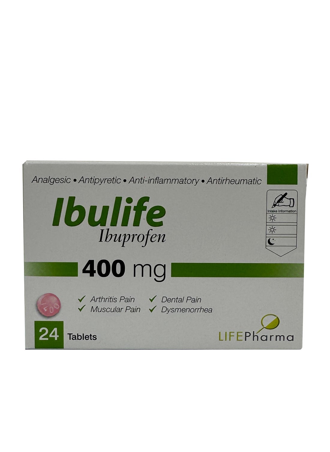 Ibulife Ibuprofen 400 Mg Tab 24s