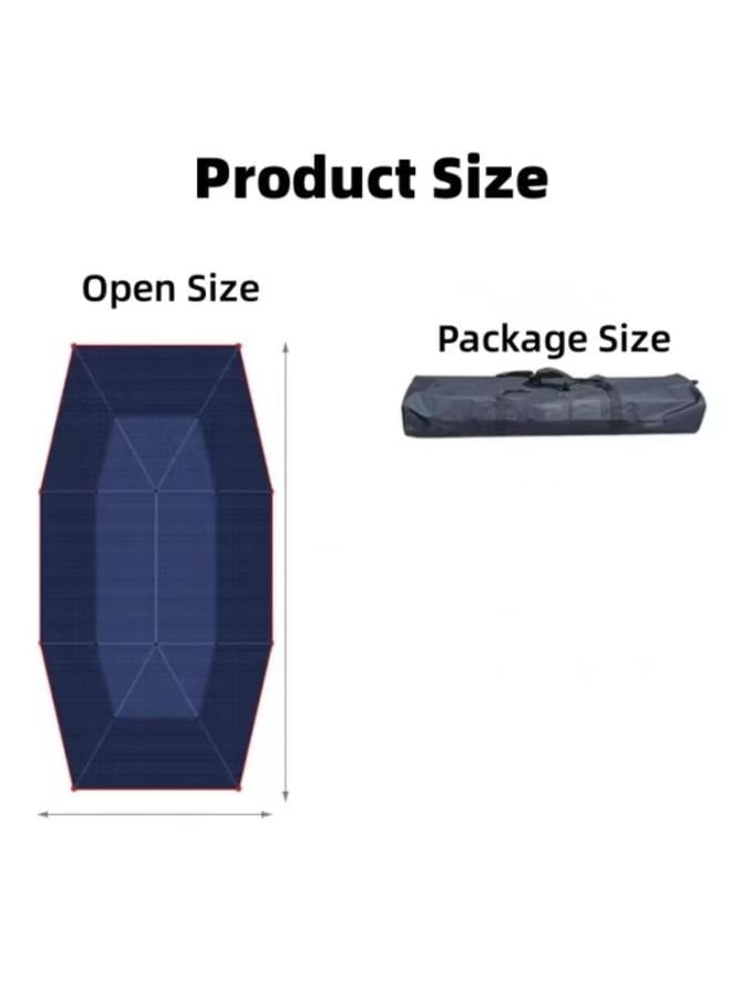 Portable Manual Car Tent Umbrella Sun Shade Roof Cover UV for Outdoor