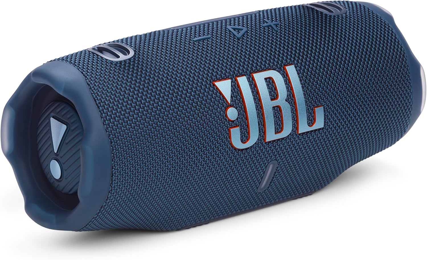 JBL Charge 6 - Portable Waterproof & Drop-Proof Bluetooth Speaker, Bold Pro Sound with AI Sound Boost, 28Hrs of Playtime, Built-in powerbank & Comes with a Sturdy/Removable Carrying Strap (Blue)