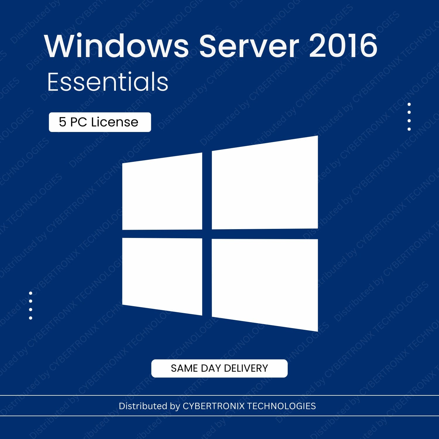 Microsoft Windows Server 2016 Essentials | 5 PC License | Digital Lice