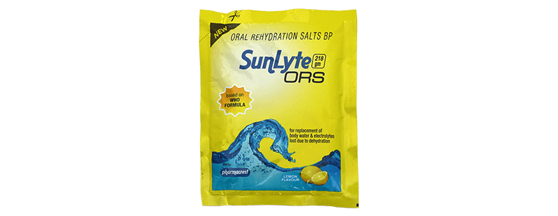 Sunlyte Ors Lemon Flvr 21.8 Gm Sachets 10S