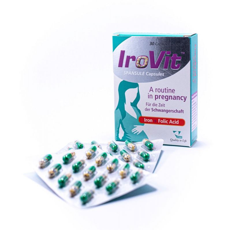 كبسولات إيروفيت فيتان 30 قرصًا