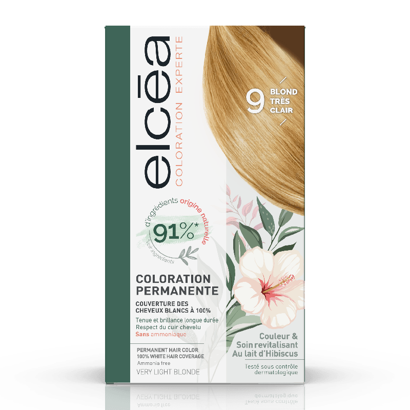 صبغة شعر دائمة من نوريفا إلسيا 9 أشقر فاتح جدًا (ELCEA020)