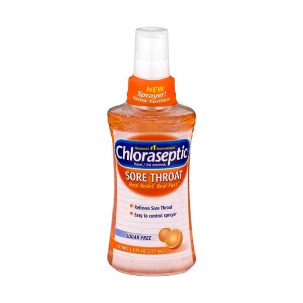 Chloraseptic Spray Citrus 177Ml