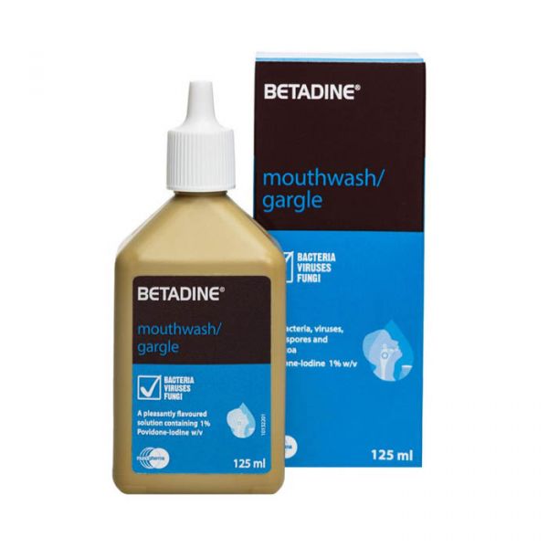 Betadine 125Ml Mouth Wash