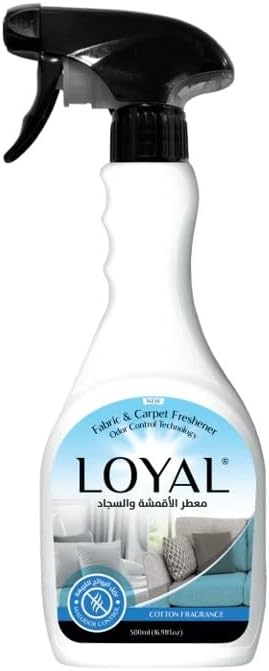 Loyal Fabric Carpet And Air Freshener 500 ml (Cotton Fragrance)
