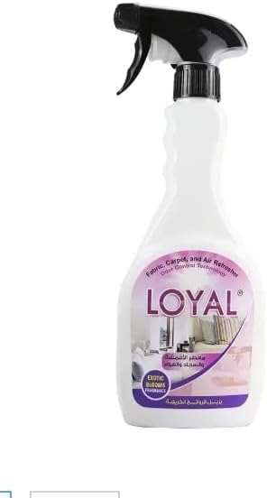 Loyal Fabric Carpet Air Freshener with Exotic Blooms Fragrance- 500ml