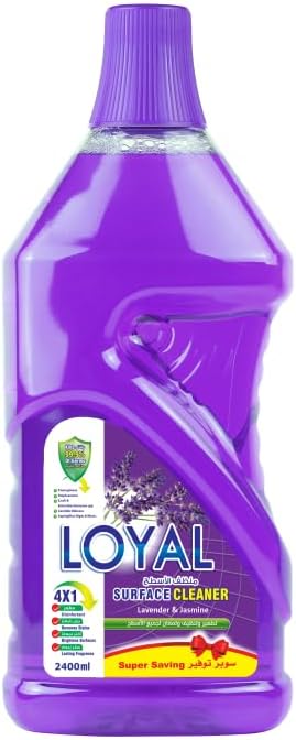 Loyal Surface Cleaner Liquid, Lavender & Jasmine, Red, 2400ml