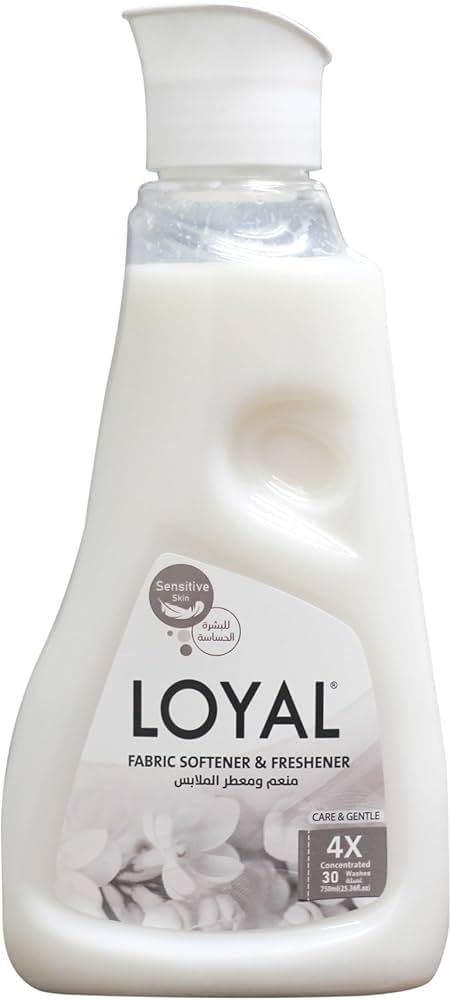 Loyal Fabric Softener and Freshener, Sensitive Care, 4X Concentrated, 30 Washes 1500ml