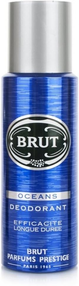 Brut Deodarant Spray - Oceans, 200ml Bottle