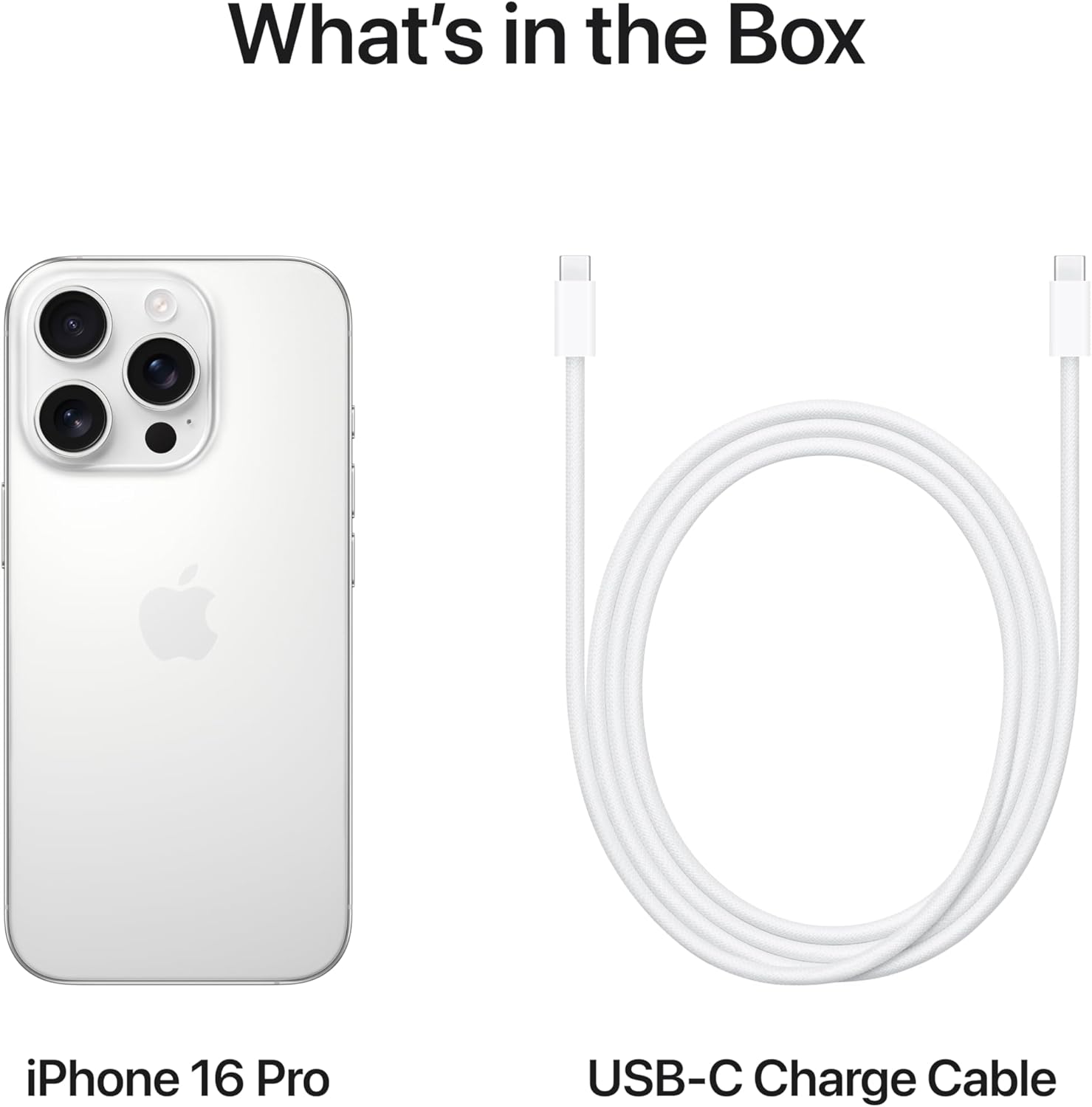 Apple iPhone 16 Pro (128GB) White Titanium -  Canada Version