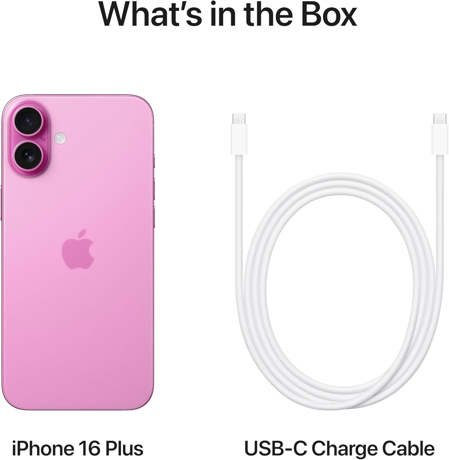 Apple iPhone 16 Plus (128 GB) Pink - Dual eSIM (US Version)
