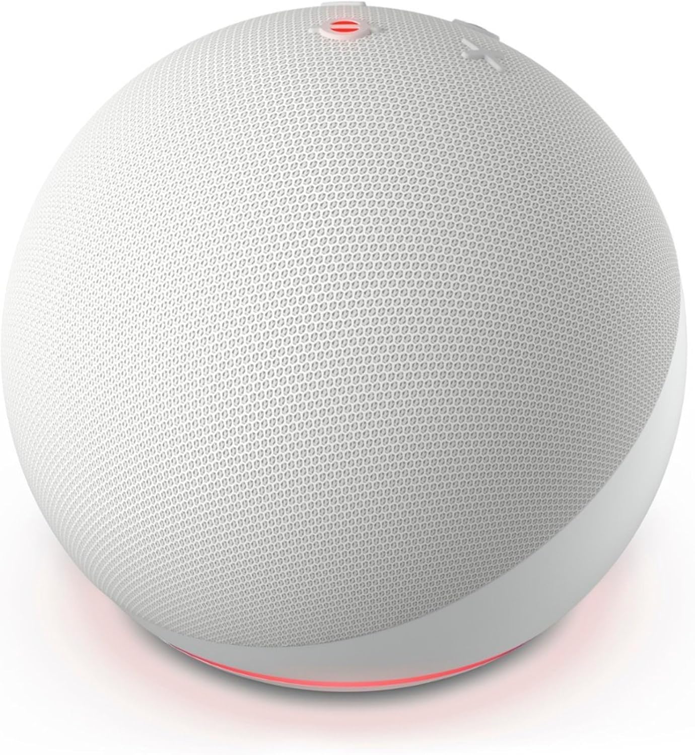 Eco Dot (5th Gen) | smart bluetooth speaker with vibrant sound and Alex | Use your voice to control smart home devices, play music or the Quran, and more (speaks English & Khaleeji) | White