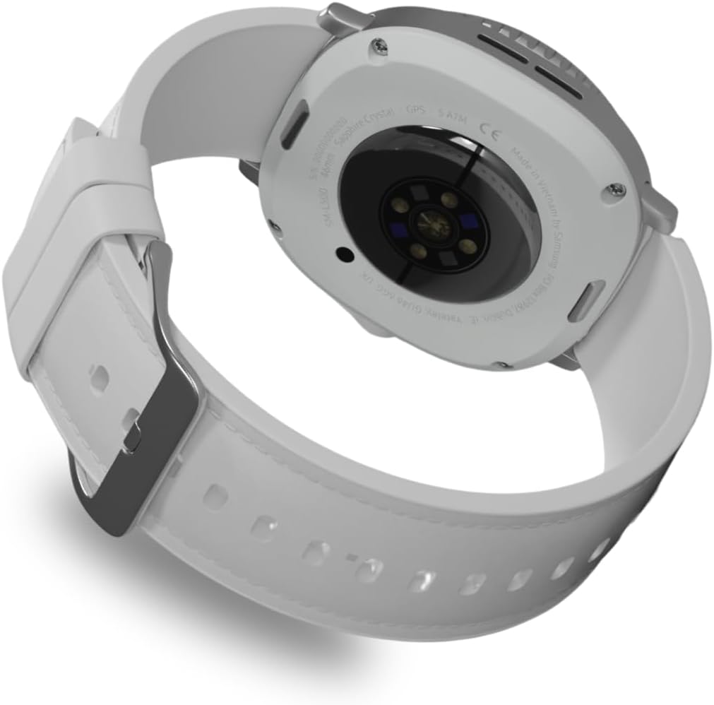 SAMSUNG Galaxy Watch 8 Classic | 46mm, Rotating Bezel | AI Smartwatch w/ 1.34" AMOLED, Wear OS 6, Wi-Fi, Bluetooth, GPS Fitness Tracker, IP68, MIL-STD-810H | International Model L500 | w/Fast Charger,