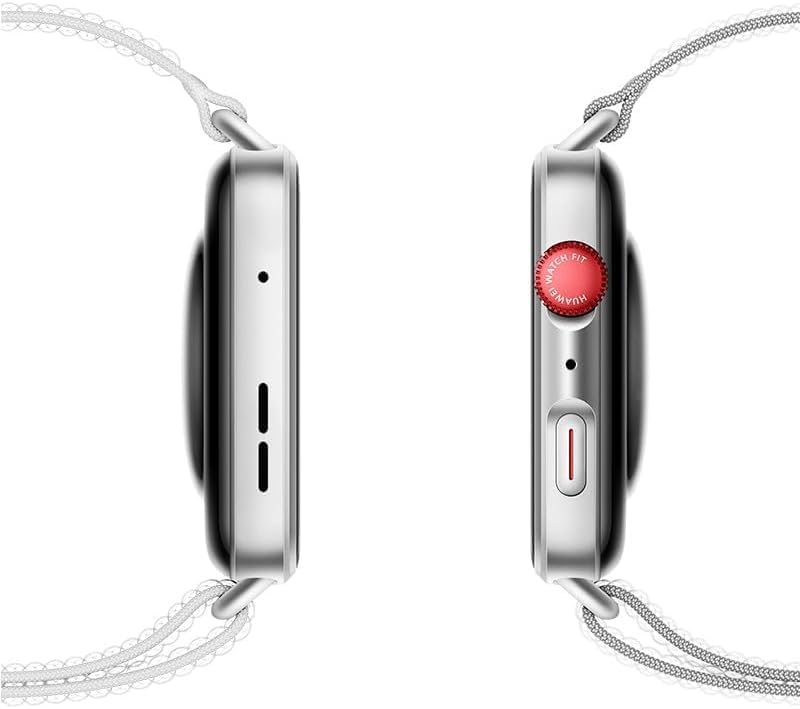 HUAWEI WATCH FIT4 Smart Watch, 1.82” Display, 100+ Sports modes, Fitness and Sleep Tracker, Heart Rate Monitor, Emotional Wellbeing Assistant, up to 10-Day Battery Life, iOS & Android, Grey