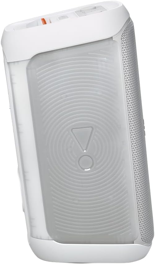 JBL PARTYBOX Club 120 Portable Party Speaker Bundle with Additional Battery 200 (White)