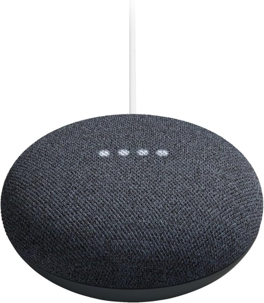 Google Nest Mini 2nd Generation Smart Speaker with Google Assistant - Charcoal