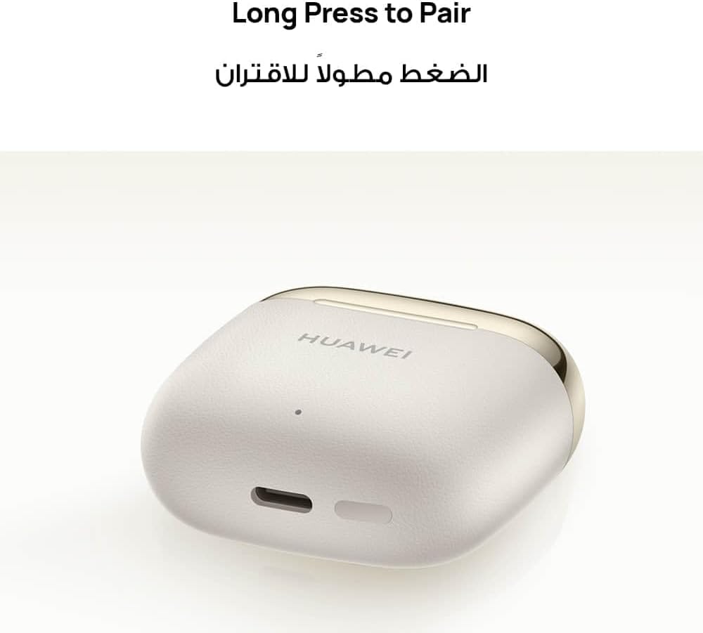 HUAWEI FreeBuds SE 3 Earbuds, 42-Hour Battery Life, Fine-grained Meets Futuristic, 3-Hour Listening on a 10-minute Charge, Long Press to Pair, Robust Bluetooth 5.4 Connections, IP54, Beige