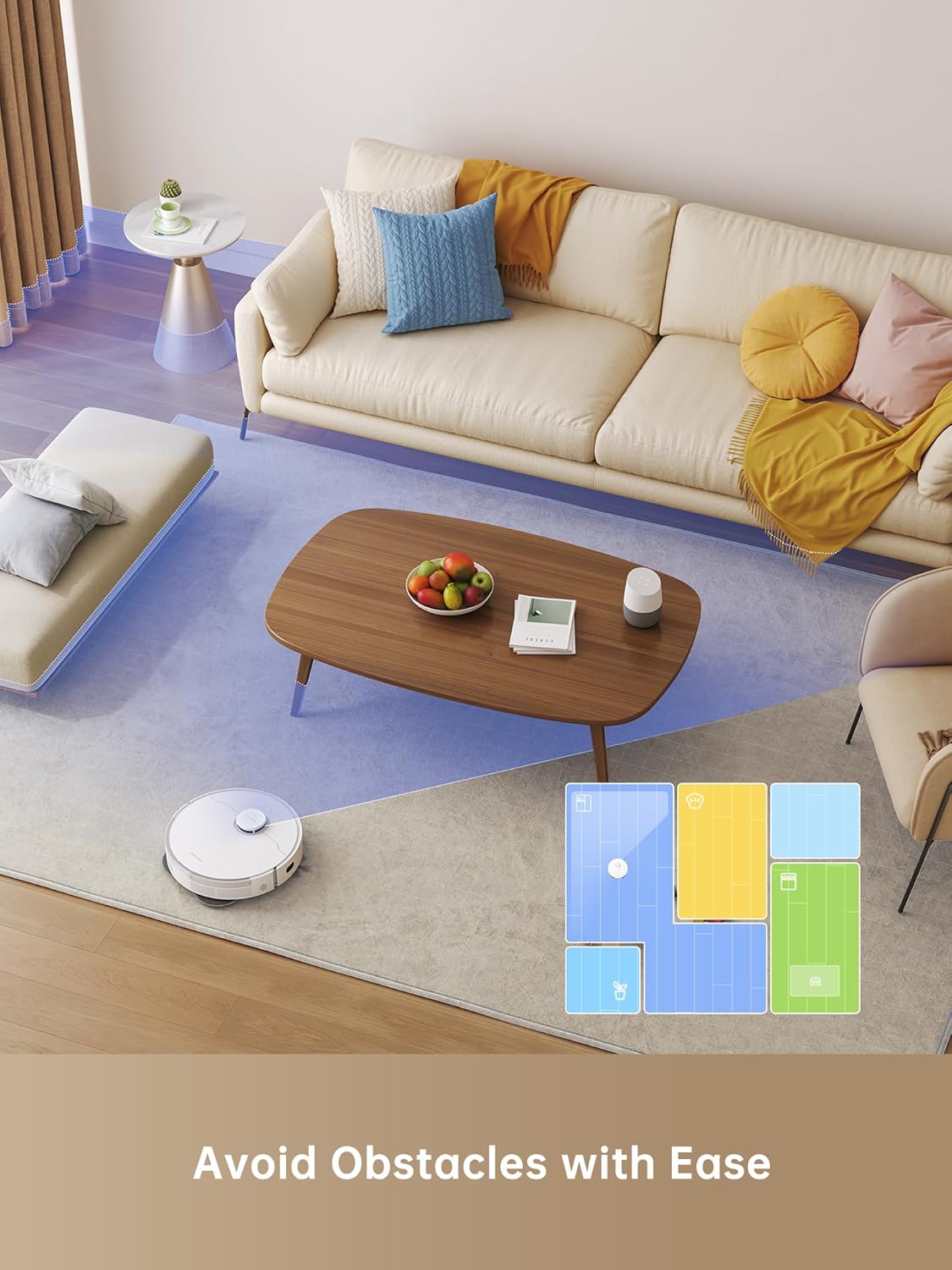 Dreame L10s Pro Gen 2 Robot Vacuum with Mop, 7000Pa Suction, DuoScrub Mopping, 7mm Auto Lifting Mop, Ultrasonic Carpet Detection, Ideal for Pet Hair, Hard Floor and Carpet, 2 Years Warranty