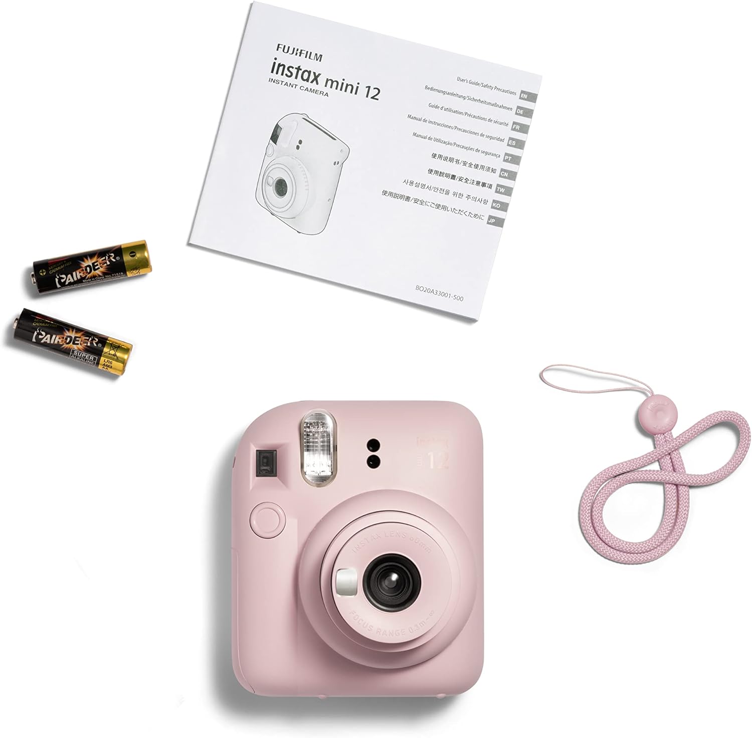 Fujifilm Instax Mini 12 instant camera Pink